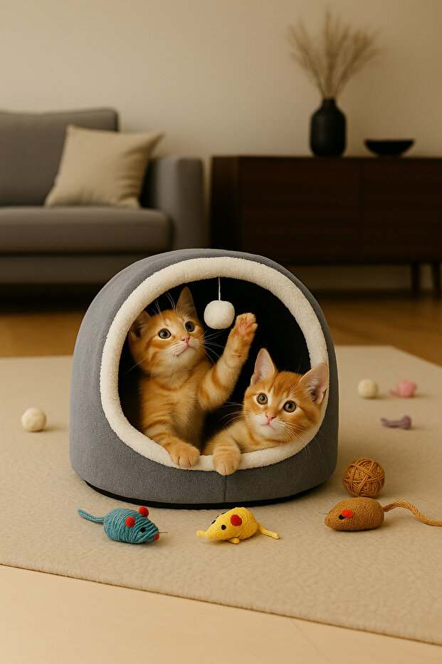 Alaska Model Kedi Evi - 5