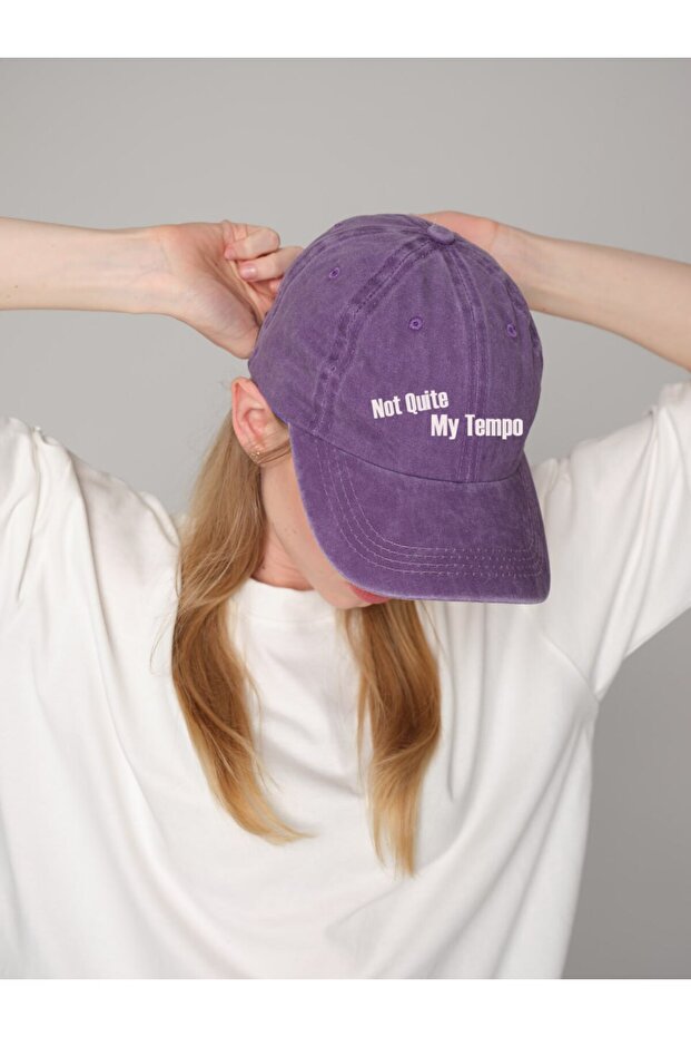 قبعة بيسبول قابلة للغسل من Not Quiet My Tempo