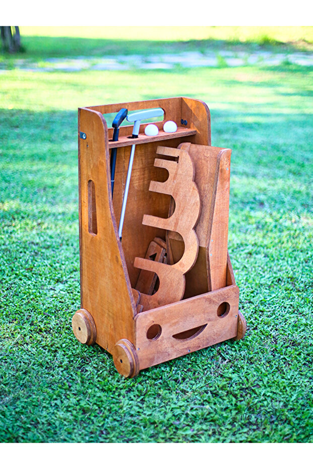 Ahşap Çocuk Mini Golf Seti - 7