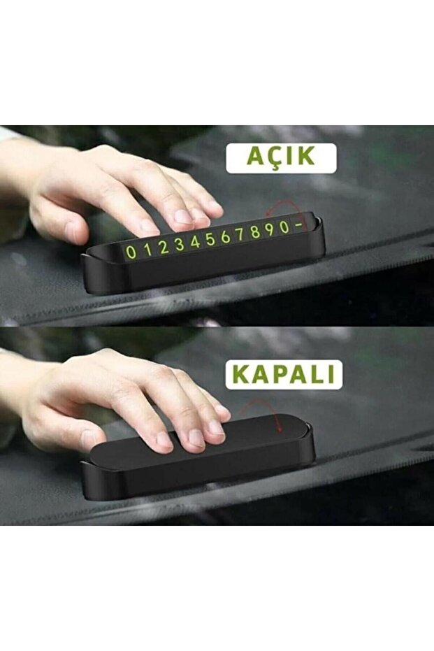 Phosphorescent Car Parking Numberer Open Close Numberer Phone Number Numerical - 2