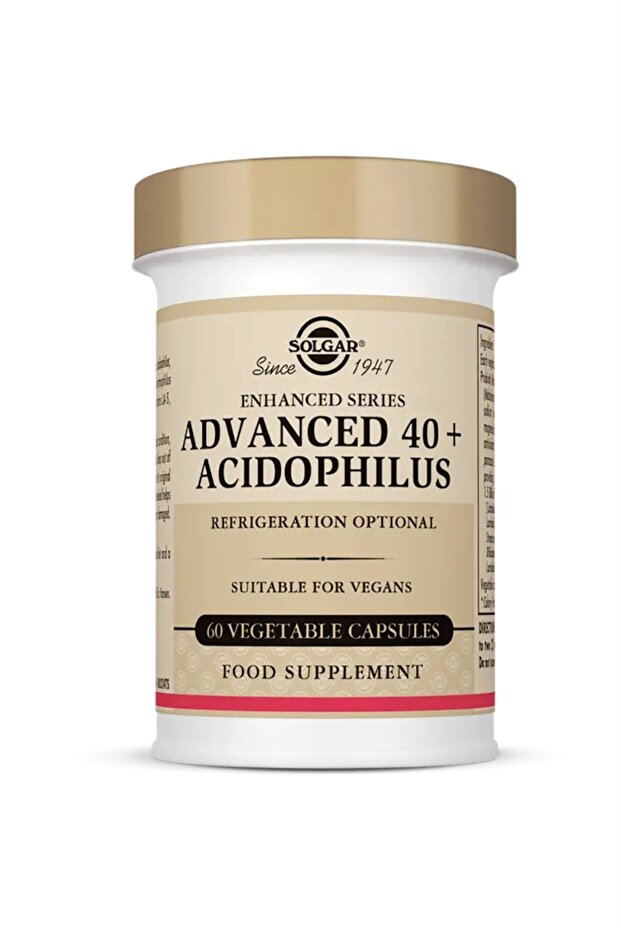 Advanced 40+ Acidophilus 60 Kapsül - 8