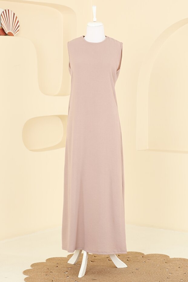 Tuniği Yırtmaçlı Elbiseli Takım 2742SL432-MS Laci&Vizyon - 3