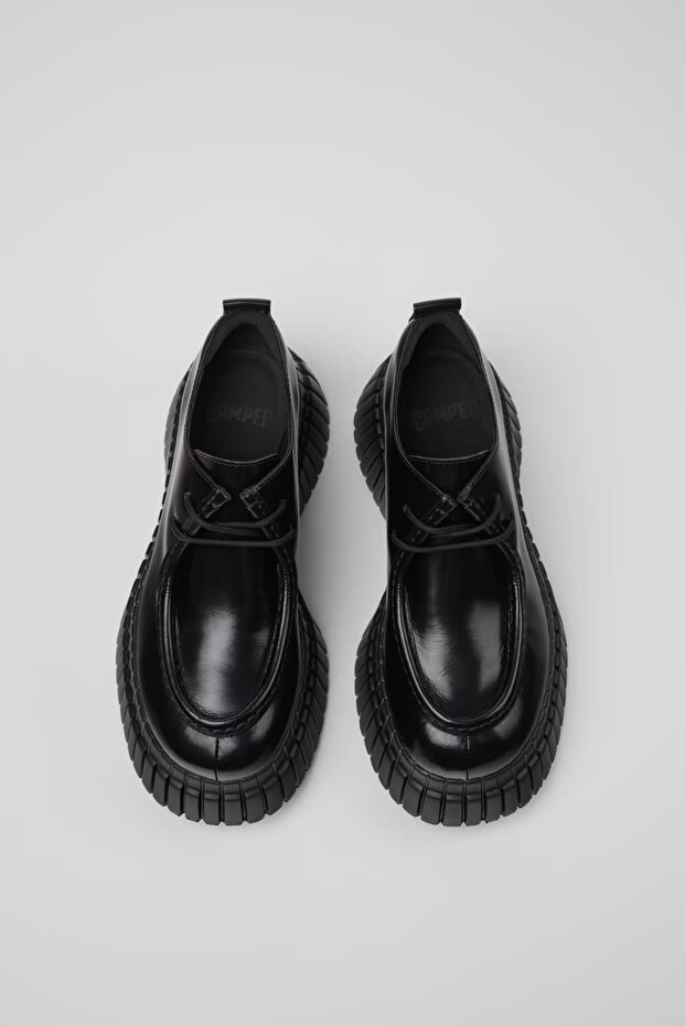 Kadın Pix BCN Deri Ayakkabı - Siyah - 3