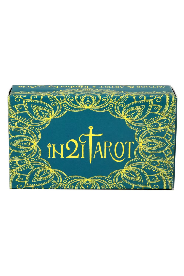 iN2IT iN2IT Tarot Deck with Keywords Tarot Cards Oracle Cards For Beginners & Suitable for Practitio - 1