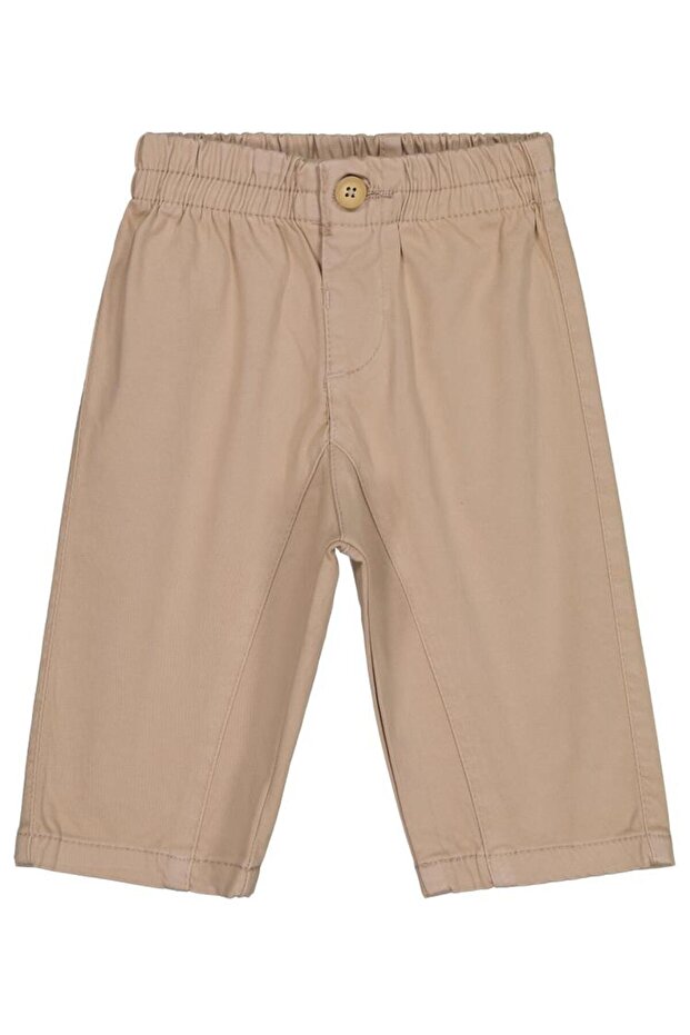 Flara Fit 6-18 Months Pants - Beige 6-9 Months