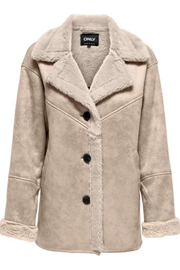 Onlylva Bonded Collar Coat cc Otw - 1