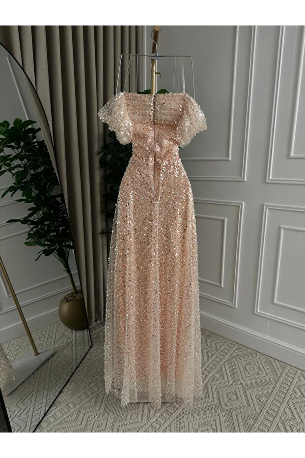 فستان سهرة ترتر - 6