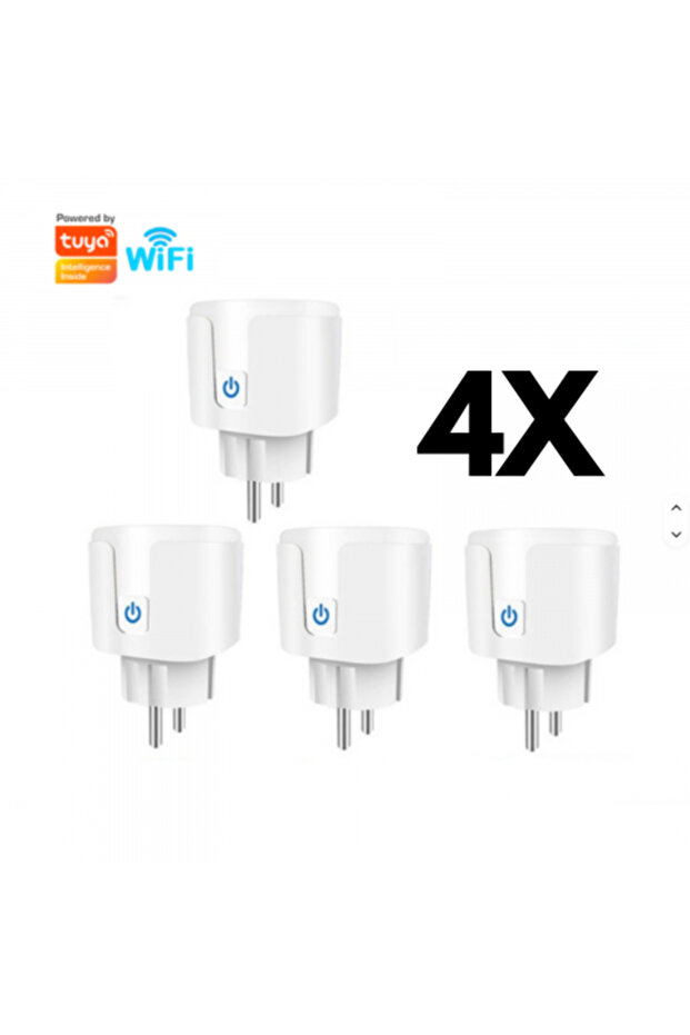 Smart WiFi Socket with Consumption Monitoring, 16A, Tuya application - 4