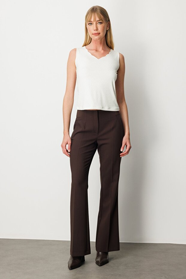 Dilim Yaka Simli Bluz - 3