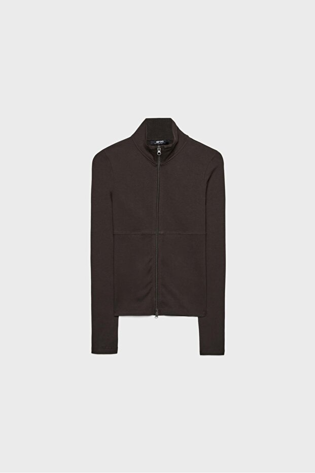 Çift fermuarlı tişört - 6