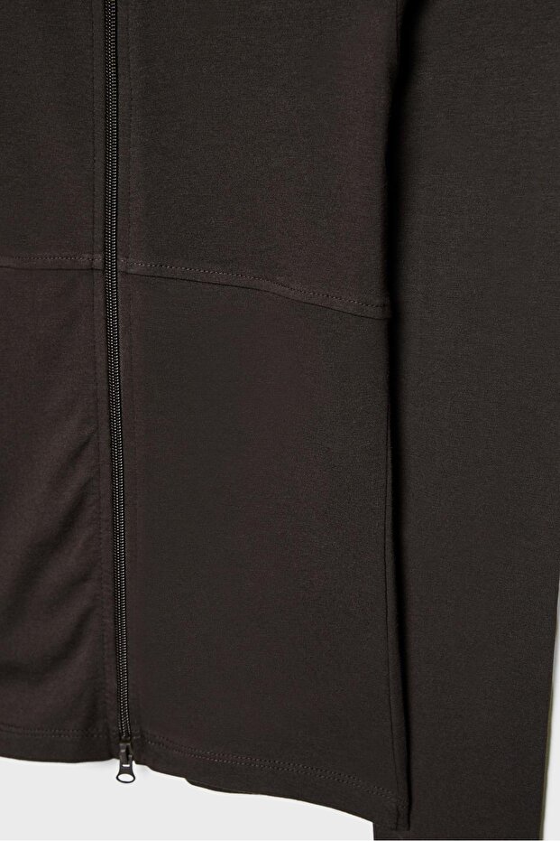 Çift fermuarlı tişört - 8