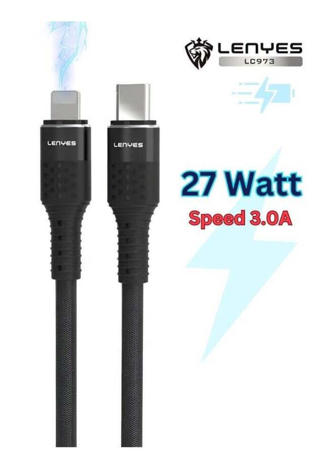 iPhone Fast Charging Cable 27W Type-C to Lightning Braided Cable