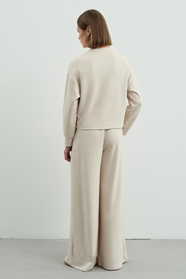 Pure Touch Basic Sweatshirt CC7005 Bej - 8