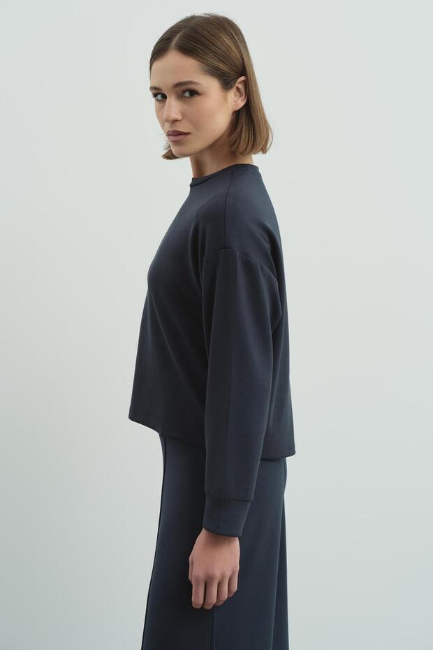 Pure Touch Basic Sweatshirt CC7005 Füme - 3