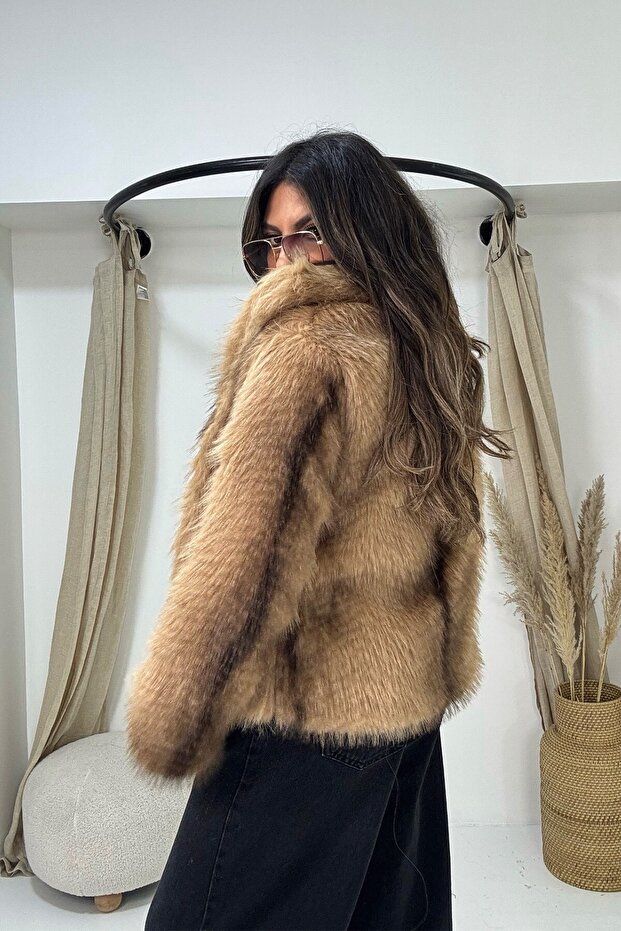 Kırçıllı Bej Ceket - 5