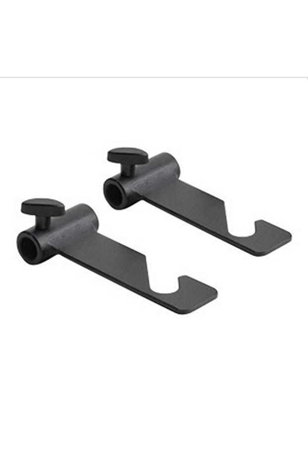 1B cardboard backdrop support hook set with stand attachment - 1