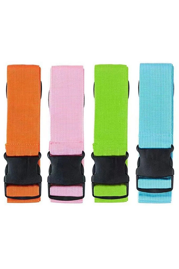 حزامان للأمتعة قابلان للتعديل بلمسة واحدة - 7