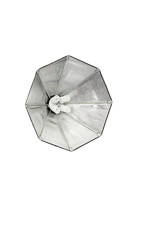 Support kit for 4 bulbs with E27 socket + octagonal softbox 85cm - 1