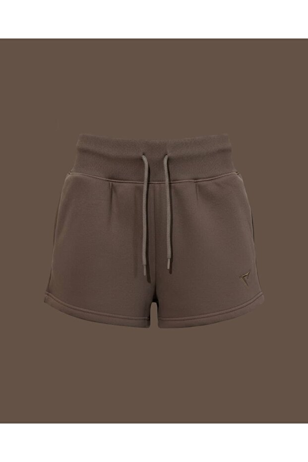 Core Kadın Yüksek Bel Şort - 1