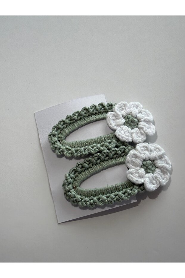 Hand Braided Hair Clips, Pair of 2