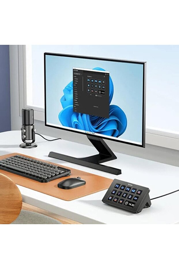 D200 Stream Controller Deck A015 13 Programmable LCD Keys Stream Controller - 5