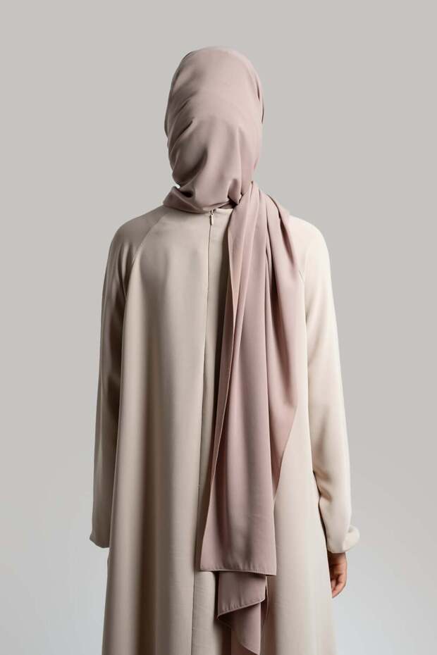 Medine İpeği Şal - Latte - 2