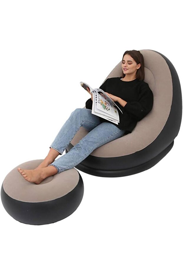 Inflatable Lounge Chair, Travel Camping Picnic