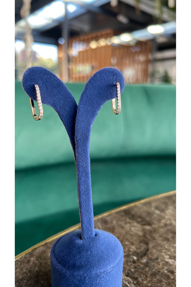 TAŞLI ÇELİK ATAÇ KÜPE - 2