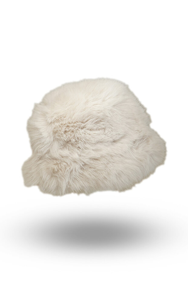 caciula eleganta blana dama - 1