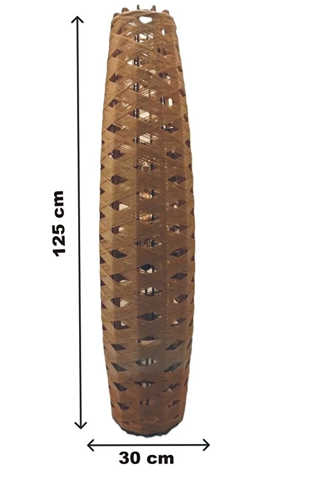 Doğal El Yapımı Lambader Bohem,Ahşap,Modern,Rustik - 6
