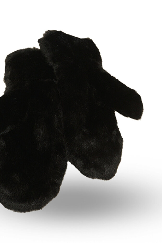 Women's fur gloves - 2