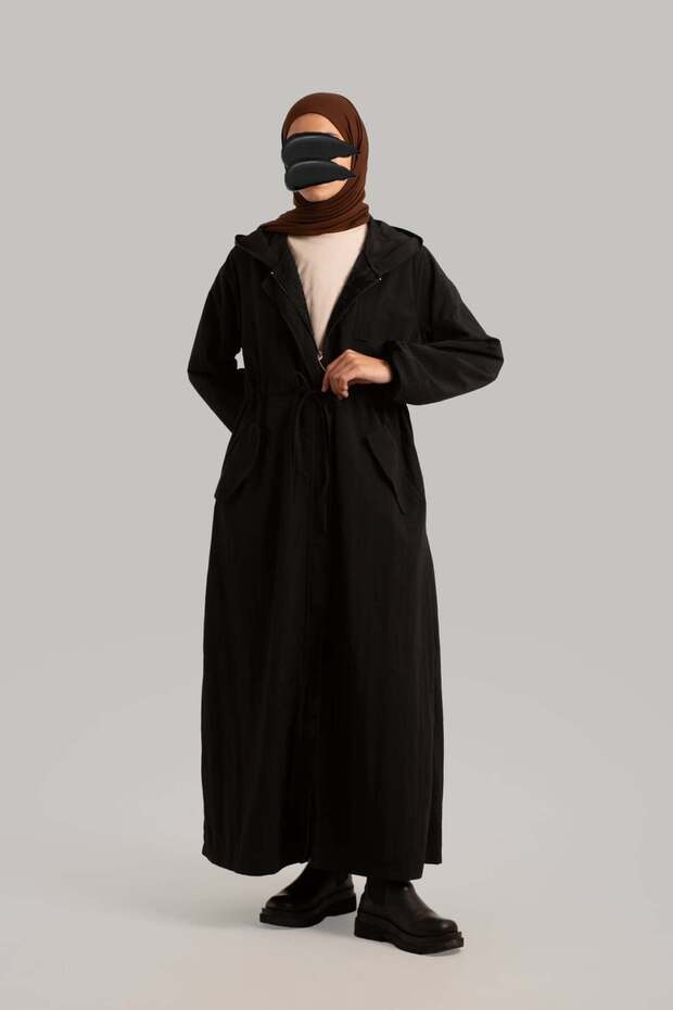 Yağmurluk - Siyah - 6