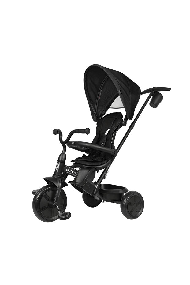 Elite Platinum 6-in-1 Tricycle for kids From 10M-6Y+, Black