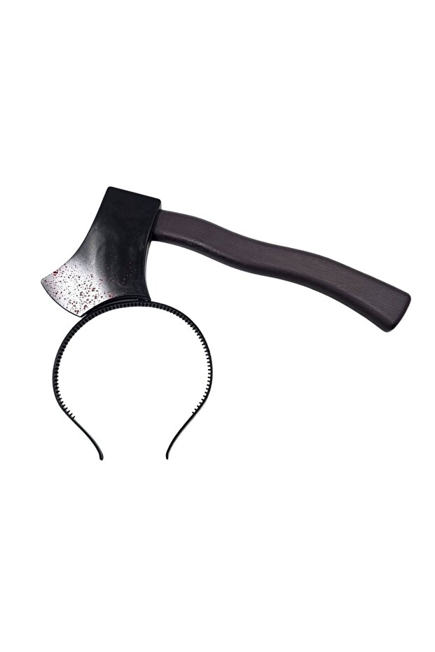 Halloween wreath, axe head pattern, - 2