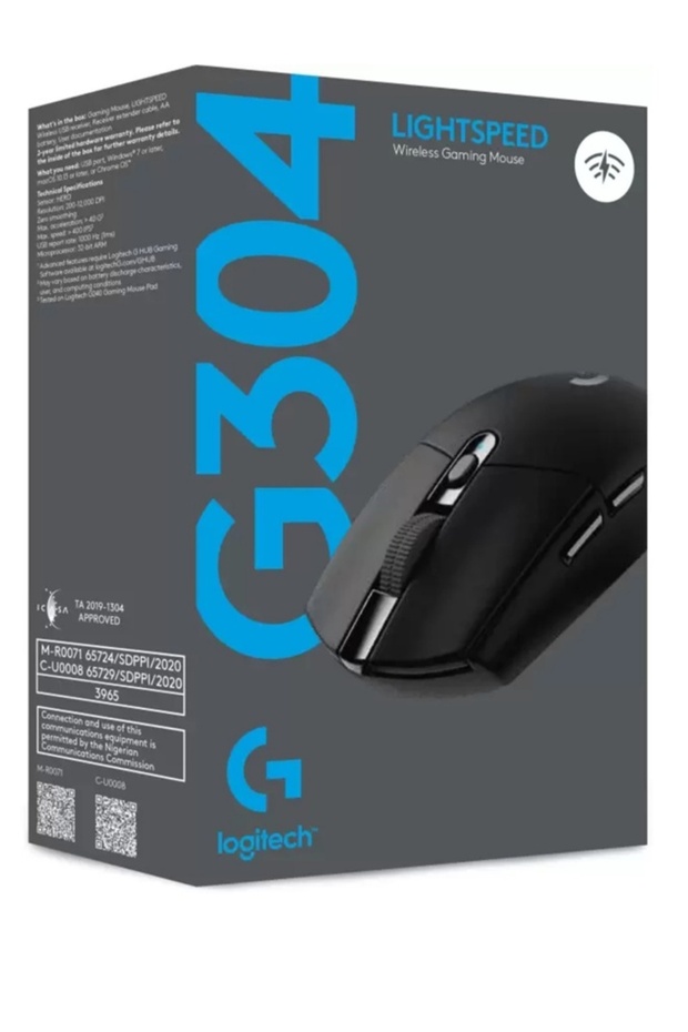 G304 Lightspeed Wireless Gaming Mouse Black - 3