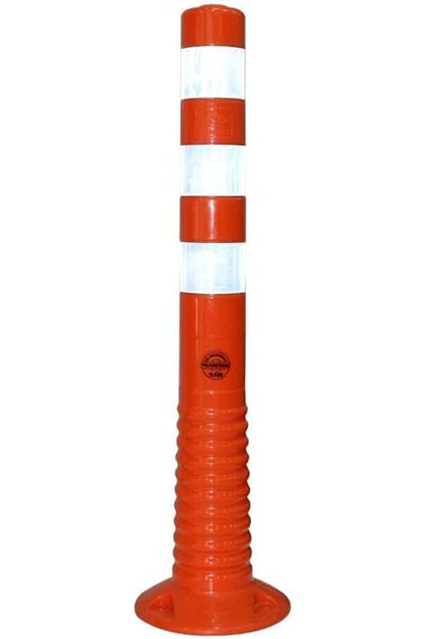 Traffic Safety 75CM Delineator Post - Red Reflective Flexible Guide Post