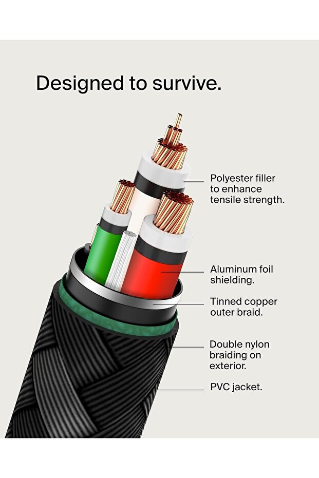 كابل USB-C بطول متر واحد - 6