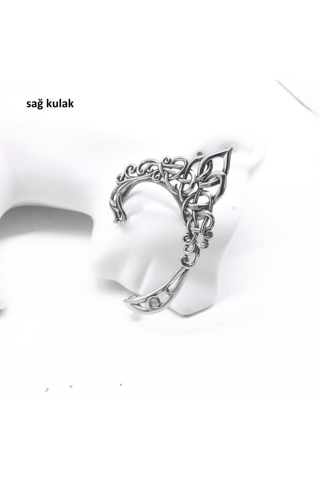 Ear Cuff Vintage Special Design Nail Model S+ Quality 316L Stainless Steel Non-Tarnish Earring Single Piece