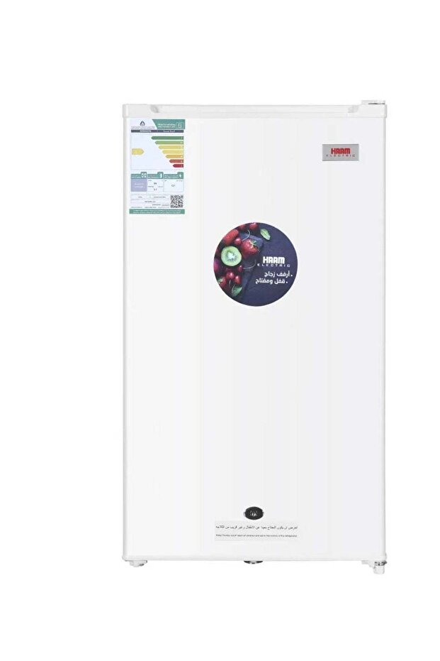 ثلاجة بباب واحد، سعة 3.1 قدم مكعب لون أبيض HM120WRF-O23