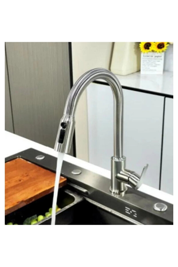 Yedi Yapı Market Spiral Purified Kitchen Faucet (Purified from the Head)