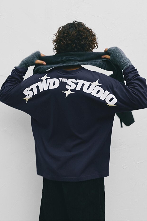 STWD Studio uzun kollu tişört - 1