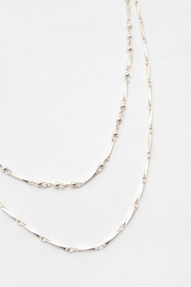 2'li zincir kolye paketi - 5