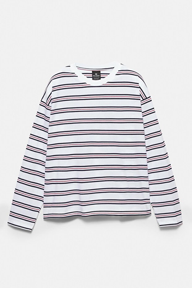 STWD çizgili t-shirt - 7