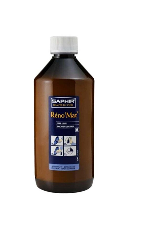 RenoMat Leather Cleaner, Conditioner and Stain Remover - 500mL