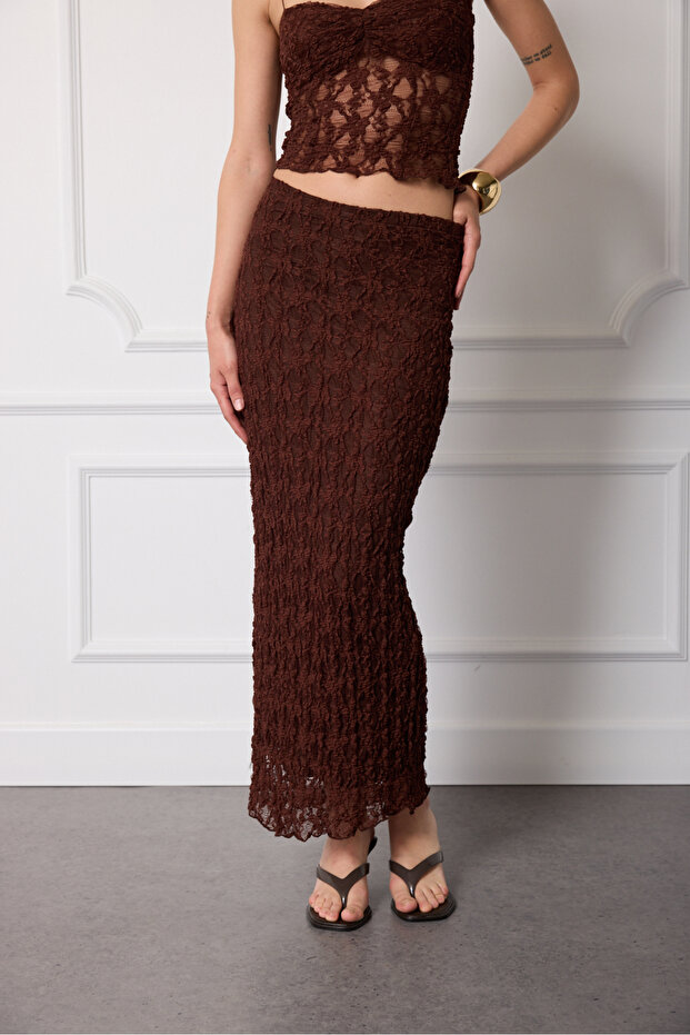 Uzun Dantel Etek - 2