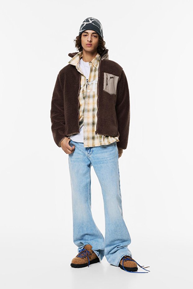 Suni yünlü kombin ceket - 3