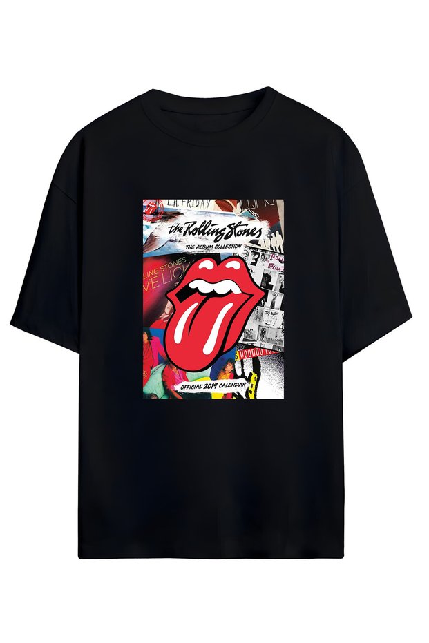 ''Live the Rock'N Roll Soul with the Rolling Stones T-Shirt'' The Rolling Stones Unisex Cotton T-Shirt