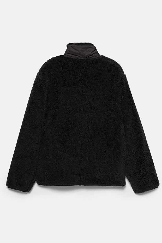 Suni yünlü kombin ceket - 8