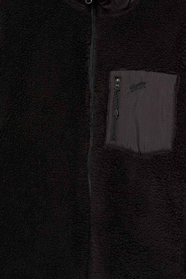 Suni yünlü kombin ceket - 7