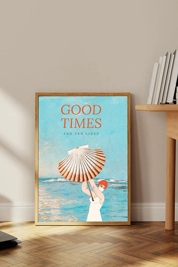 One Piece Wooden Framed Living Room Hall Kitchen Painting Tk1648